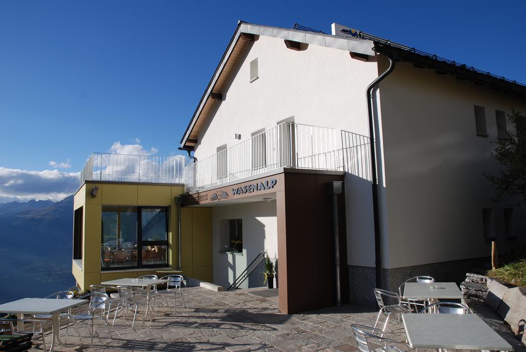 Berggasthaus Wasenalp Бриг Екстериор снимка